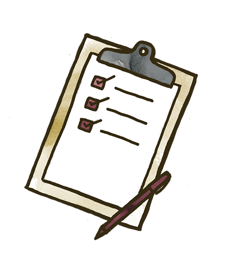 checklist illustration